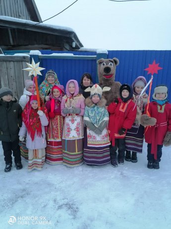 Вот и закончилась новогодняя суета. Пришла коляда, постучала в ворота!